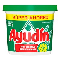 Lavavajillas en Pasta Ayudin Limon y Sabila 520gr